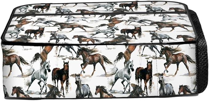 Horse Lunch Bag Reusable Insulated Lunch Box Keep Food Cooler Thermal Lunch Tote for Women Men