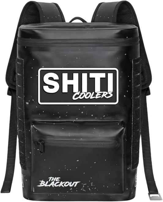 SHITI Coolers Cooler Backpack for Camping, Travel, Beach, Soft Lunch Box for Food, Drinks & Ice, Portable, Waterproof 24 Hr Insulated Bag with Shoulder Straps, Customizable