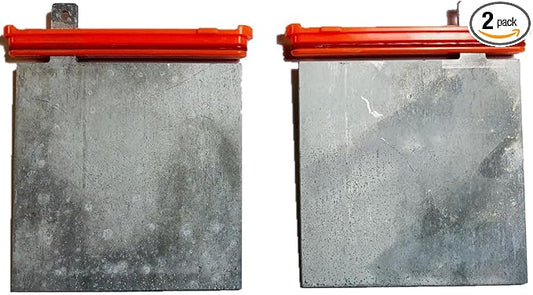 Aluminum Electrodes for Salt Water Camping Lantern, Outdoor Lanterns Camping Essentials Accessories, No Batteries Required, 120H Continuous Lighting , Survival Kit Lamp Electrode for Hurricane