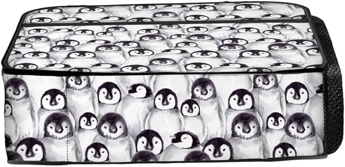 Penguin Lunch Bag Reusable Insulated Lunch Box Keep Food Cooler Thermal Lunch Tote for Women Men