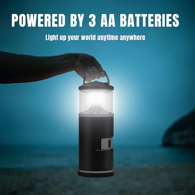 LED Lantern with Tool Kit, Fishing Gifts for Men, Christmas Gifts, Fathers Day Gifts, RealPlus Fishing Tool Kit for Men Dad Husband, Multitool Kit Gifts for Camping, Fishing, Hiking, Lighting