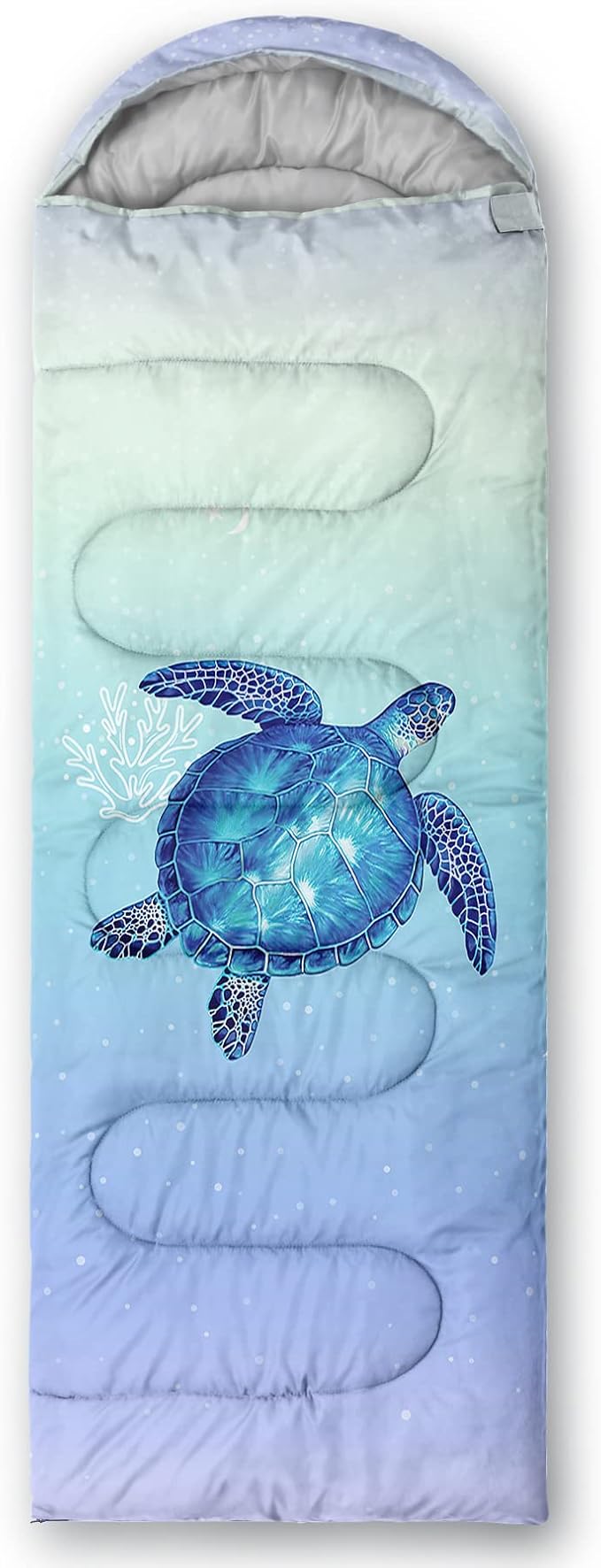 QOOMO Camping Sleeping Bags,3 Season Warm & Cool Weather,Lightweight,Waterproof Sleeping Bags for Adults & Kids,Traveling,and Outdoors,Camping Gear Equipment