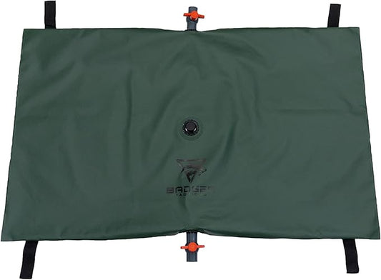 50 Gallon Food Grade Water Bladder/Tank-Includes Brass Fittings for Quick Garden Hose Connection/Camping Gear/Survival Kit/Rain Barrel Alternative/Emergency Water Storage