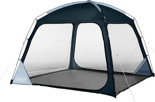 Coleman Skyshade Screen Dome Canopy Tent, 8x8/10x10ft Portable Screen Shelter with Easy Setup for Bug-Free Lounging, Great for Beach, Yard, Picnic, Park, Camping, & More