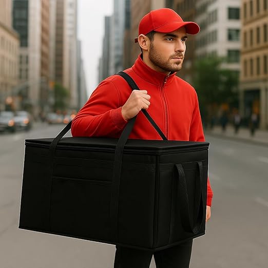 musbus Additional Bottom Plate 2-Pack XXXL Insulated Food Delivery Bag Cooler Bags Keep Food Warm Catering Therma for doordash Catering Cooler Bags Keep Food Warm Catering