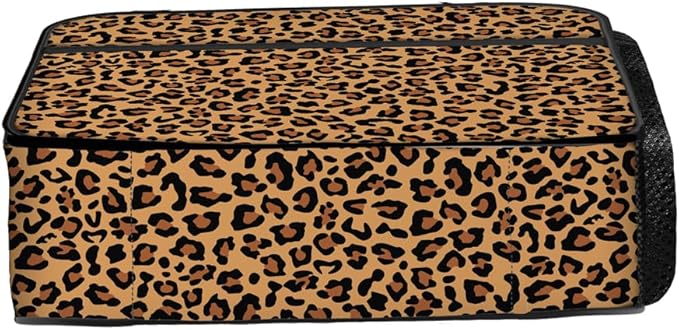 Leopard Print Lunch Bag Reusable Insulated Cheetah Lunch Box Keep Food Cooler Thermal Lunch Tote for Women Men