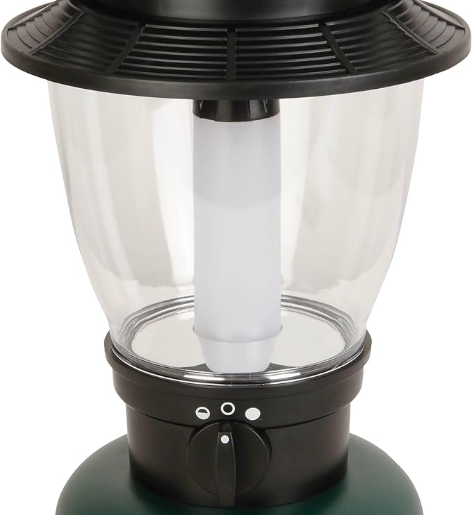 Coleman CPX 6 Compatible Classic XL 700 Lumens IPX4 Waterproof LED Lantern with 2 Modes, Textured Tube, and Large Bail Handle, Rugged Green