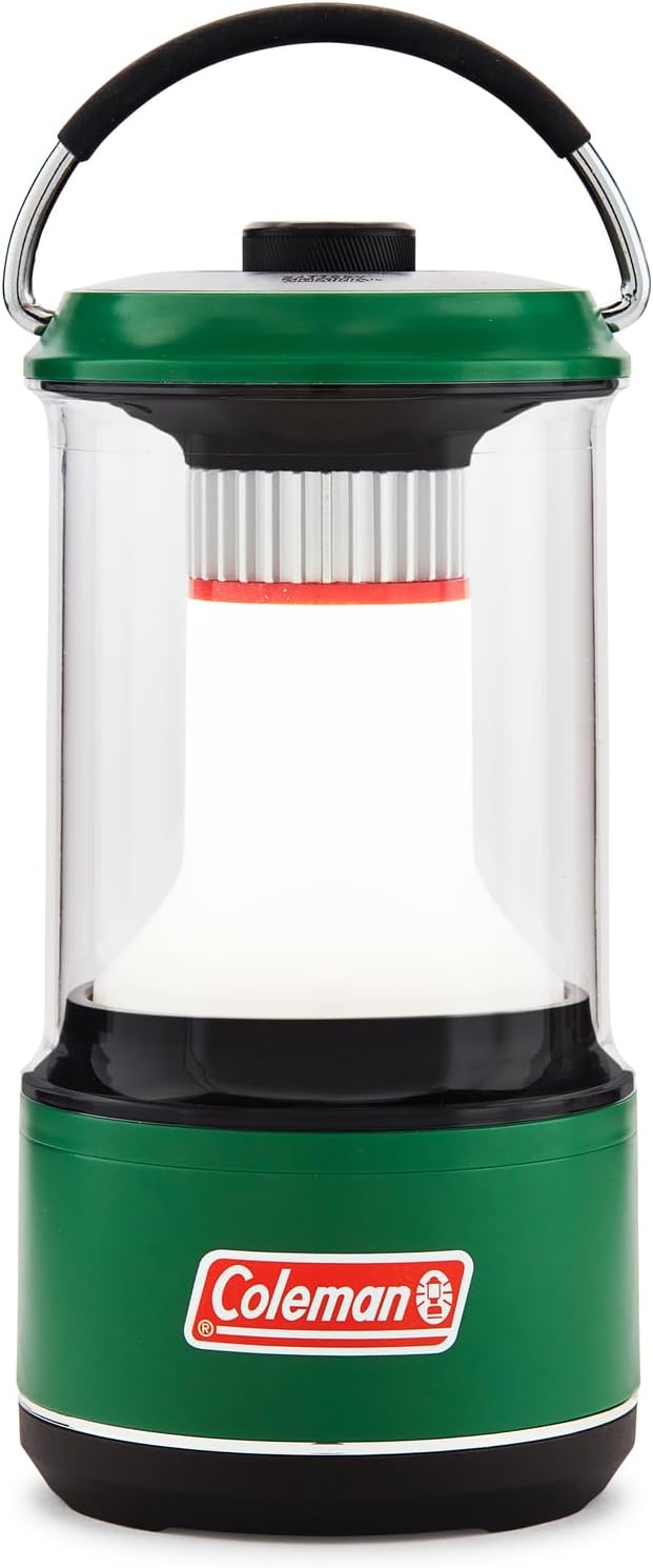 Coleman 1000L LED Lantern with Enhanced Battery Protection, Water-Resistant, Batteries Last up to 25% Longer Than Other Lanterns