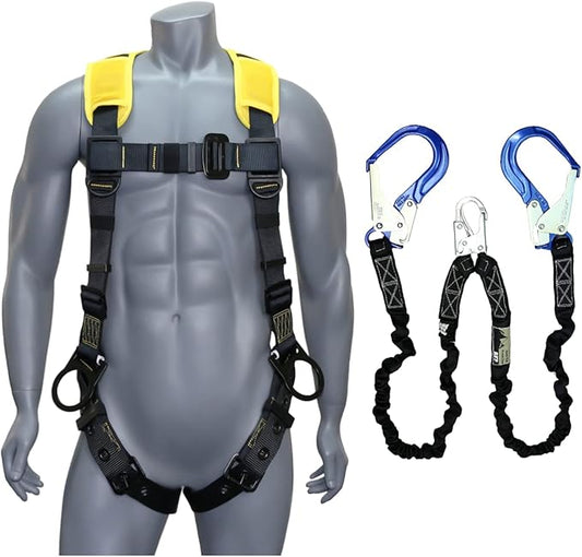AFP Demon Fall Protection Comfortable Safety Harness (OSHA/ANSI PPE)