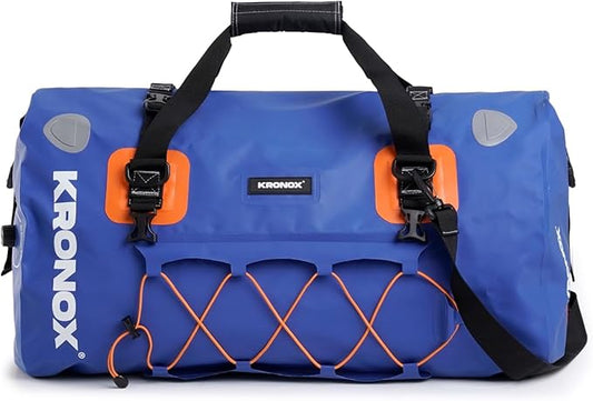 KRONOX Waterproof Duffel Bag Large - Heavy-Duty Drybag Waterproof Bags for Boating. Ideal as a Boat Bag, Camping Duffle Bag and Waterproof Luggage