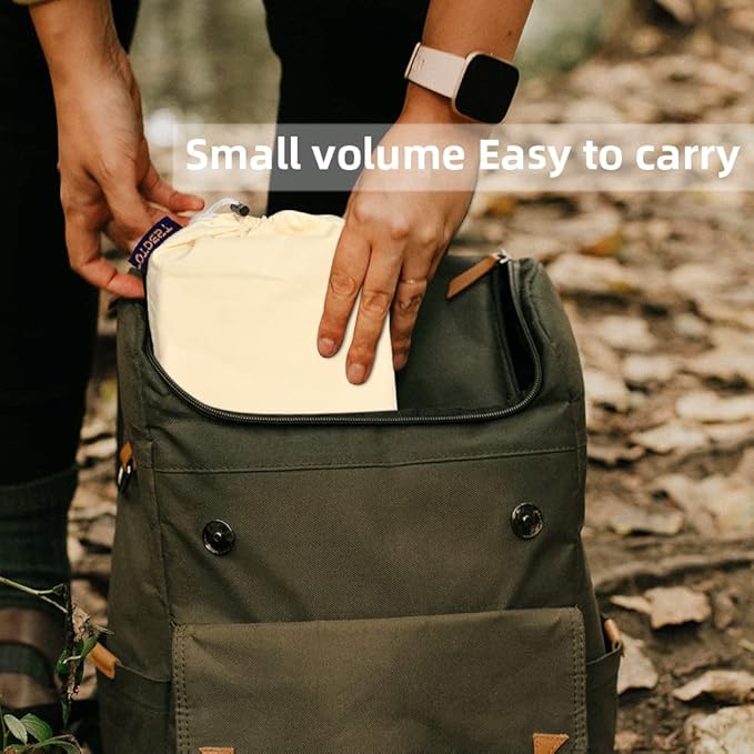 Travel and Camping Sheet Sleeping Bag Liner - Lightweight Compact and Portable Adult Sleeping Bag - Ideal for Traveling,Hostels and Camping