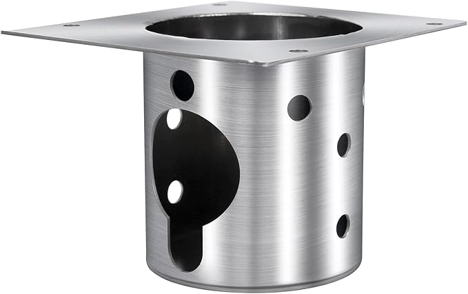 QuliMetal 304 Stainless Steel Fire Burn Pot for Pit Boss Pro Series 1150/1600 Pellet Grills, Pit Boss PB1150PS2, PB1150PS3, PB1600PS1 Grills, Upgraded Durable FirePot Accessories with Screws