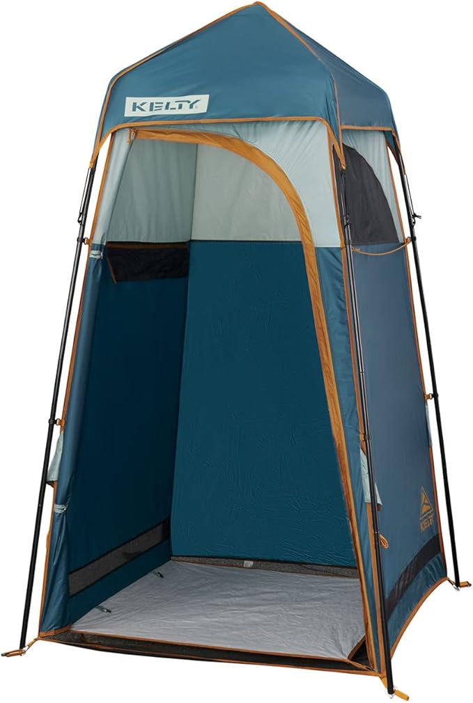 Kelty Discovery H2GO Privacy Shelter, Campsite Shower and Changing Shelter, Zippered Entry, Steel Pole Frame, Freestanding