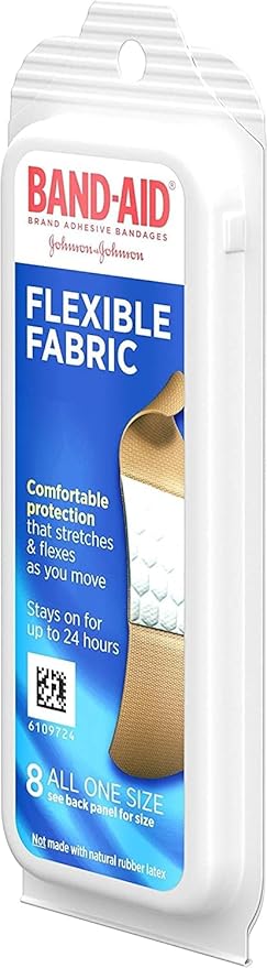 BAND-AID Bandages Travel Kit 8 Each (Pack of 2)