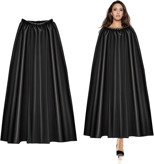 Goaste Portable Changing Room Tent, Instant Dressing Cover Ups, Clothes Changing Privacy Shelters, Changing Curtain Cloak with Round Collar for Beach, Camping, Hiking, Dance Competition, 4.2ft Length