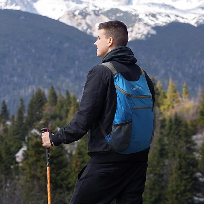 G4Free Lightweight Packable Hiking Backpack for Men Women Small Hiking Daypacks Foldable Shoulder Pack Casual Outdoor Bag 11L