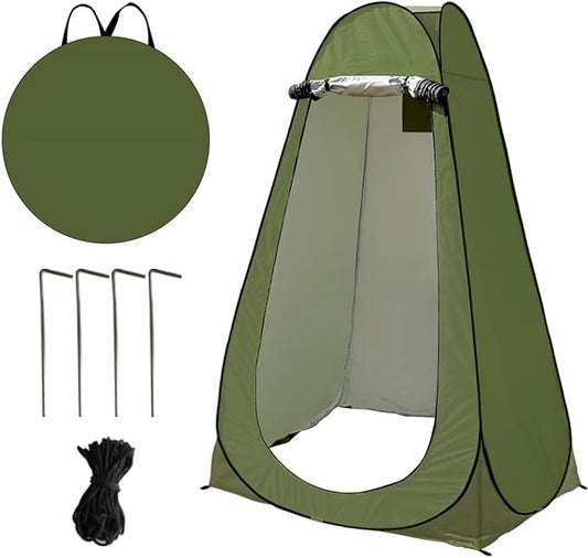 Privacy Shower Tent, Pop up Portable Camping Tent, Outdoor Toilet Changing Dressing Room, Instant Privacy Shelter for Picnic Waterproof Bathroom