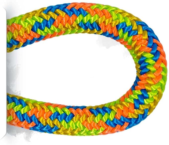 Pelican Rope Arborist Rope 11.8mm x 150Ft High-Strength 24-Strands Static Climbing Rope | 5,400 lb Strength for Tree Climbing, Pulling, Outdoors & Swing | Made in USA - Viper, Tight Spliced Eye