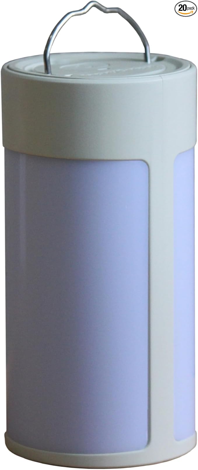 Survival Camping Lantern, Rechargeable LED Camping Lantern,62LEDs,3 Modes & SOS, Rechargeable for 4hrs, Small & Light, Emergency Light for Blackout, Hurricane Hiking Light(White)