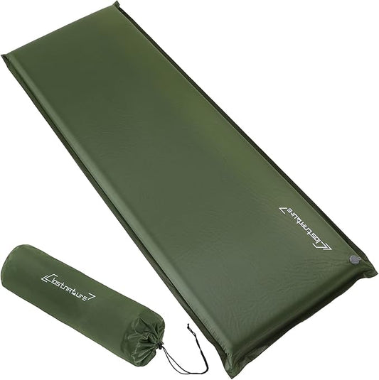 Clostnature Self Inflating Sleeping Pad for Camping - 1.5/2/3 inch Camping Pad, Lightweight Inflatable Sleeping Mat for Backpacking, Compact Ultralight Foam Camping Air Mattress for Tent, Hammock