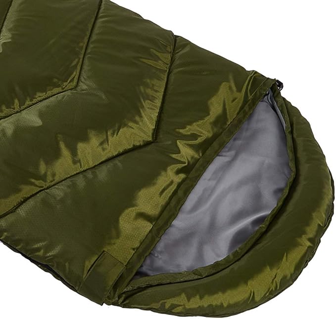 Sleeping Bag 4 Seasons Adults & Kids for Camping Hiking Trips Warm Cool Weather,Lightweight and Waterproof with Compression Bag,Indoors Outdoors Activities