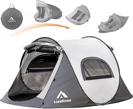 Pop Up Tents for Camping 2 Person Waterproof Army Surplus Military Popup Tent Camping Easy Up Camping Tents Instant Tent Big