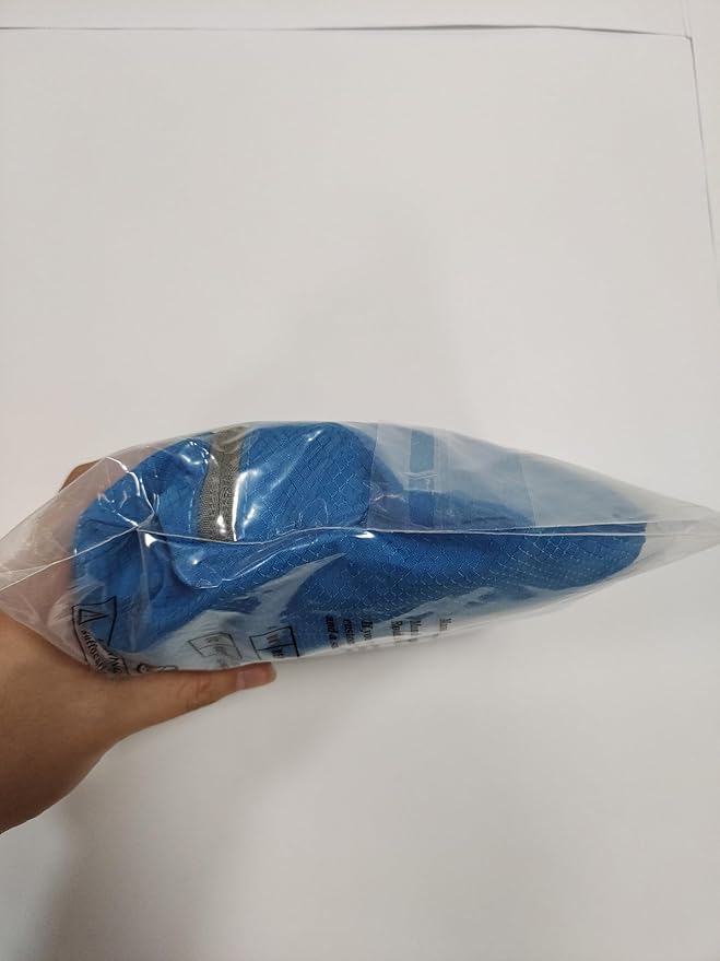 ZOMAKE Ultra Lightweight Packable Backpack 25L, Foldable Hiking Backpacks Water Resistant Small Folding Daypack for Travel(Light Blue)