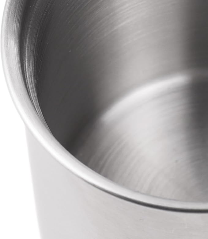 Camping Mug with Coffee Dripper, 6.8oz Stainless Steel Camping Mug Cup with Foldable Handle & Reusable Coffee Filter, Portable Camp Cookware for Outdoor Backpacking