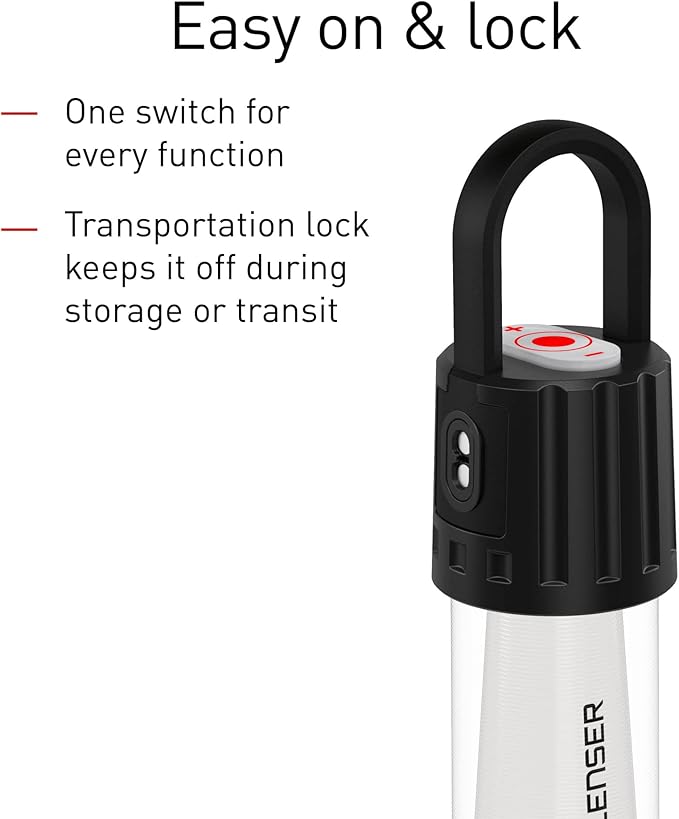 Ledlenser, ML6 Connect Warm White Light Outdoor Lantern, Bluetooth Remote Control, 750 Lumens, Rechargeable Battery