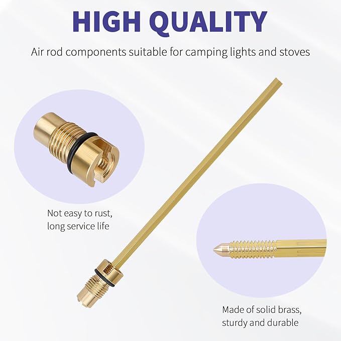 Compatible Check Valve for Coleman Lantern & Stove Parts – Replacement Valve for Fuel & Gas Lanterns, Stoves – Fits Models 295, 285, 200A195, 228D,288,639,530 & More ﻿