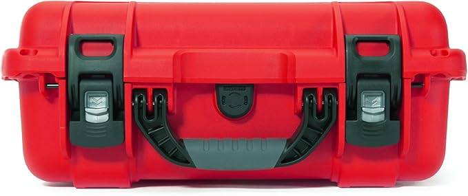 NANUK 920 Waterproof First Aid Box Empty – Durable, Medical First Aid Organizer Case, IP67-Rated, Dustproof, Impact-Resistant, and Floats (7.4" x 4.9" x 3.1") – Red
