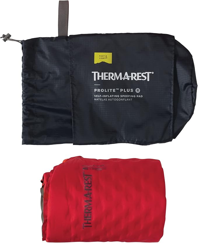 Therm-a-Rest Prolite Plus Self-Inflating Camping and Backpacking Sleeping Pad