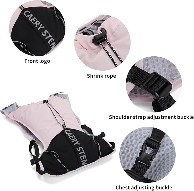 Running Backpack,Rave Water Backpack,Kids Hydration Backpack，Water Vest for Running Women，
