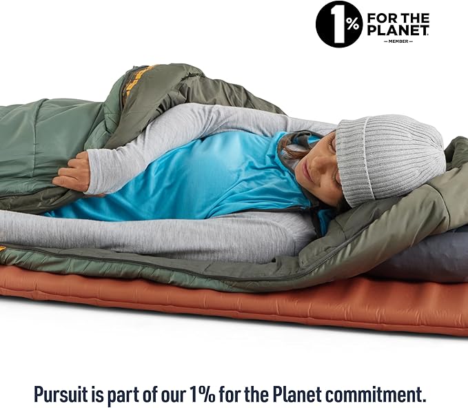 Sea to Summit Pursuit Self-Inflating Sleeping Mat for Camping and Backpacking, Tapered - Large (78 x 25 x 2 inches)