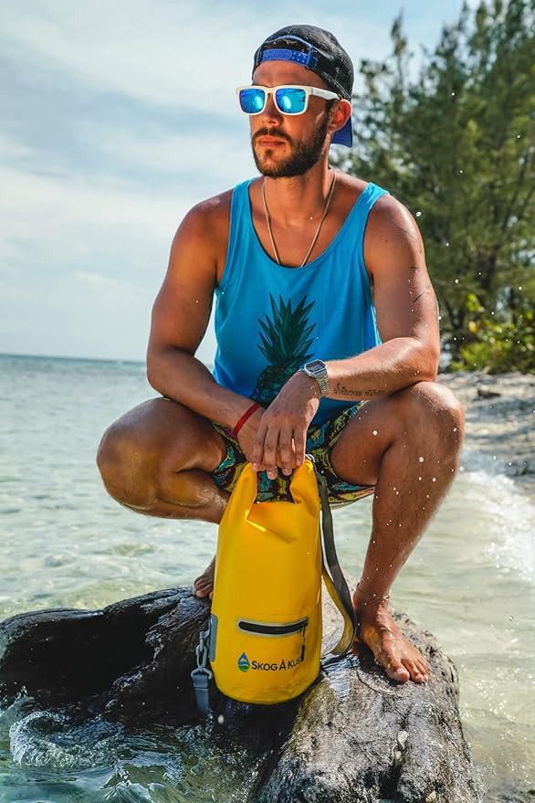 Skog Å Kust DrySak - Roll Top Waterproof Bag for Travel & Outdoors - 5, 10 & 20 Liter sizes