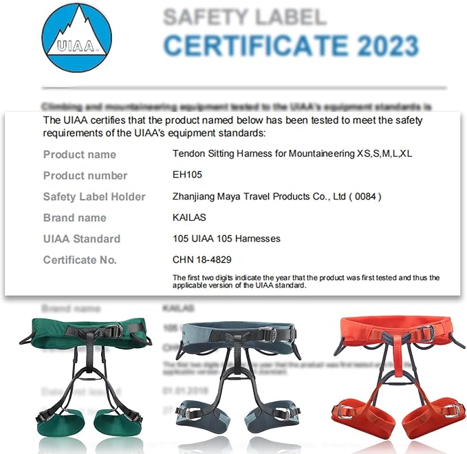 KAILAS B3 Rock Climbing Harness Men Adjustable Roofing Harness Indoor Climbing Rappelling Harness Women Protect Durable