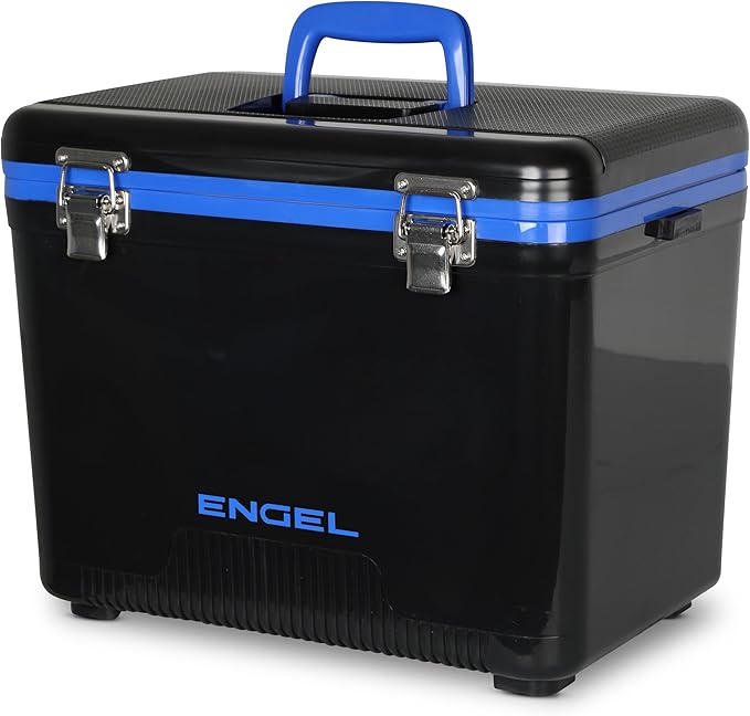 Engel 19qt Leak-Proof, Air Tight, Drybox Cooler and Small Hard Shell Lunchbox for Men and Women