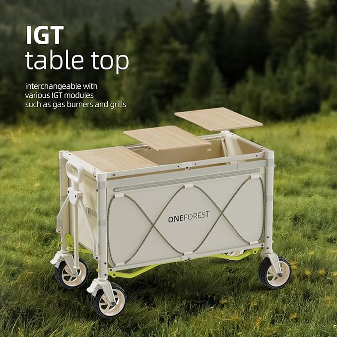 Collapsible Wagon Cart with Canopy Tent, Portable Large Capacity Foldable Wagon Cart, Heavy Duty Garden Cart with Wheels for Camping Sports Beach Backyard and Picnics