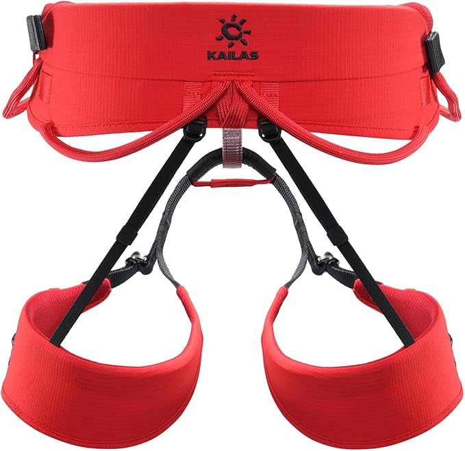 KAILAS B4 Rock Climbing Harness Men Roofing Harness Safety Belt Climbing Gear Adjustable Mountaineering Lightweight