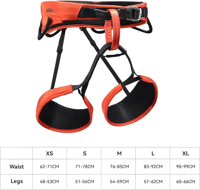 KAILAS Airo Rock Climbing Harness Men Mountaineering Tree Ice Climbing Women Half Body Safety Belt Rappelling