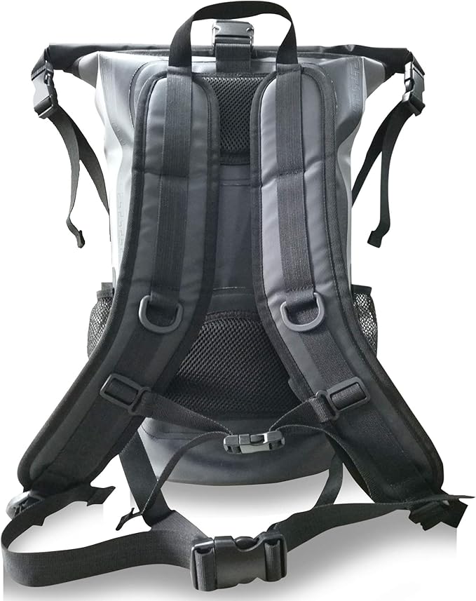 Malo'o 30L Waterproof Roll-Top Backpack - Ideal for Beach, Backpacking, Fishing, and Kayaking - Heavy-Duty Beach and Boat Accessory