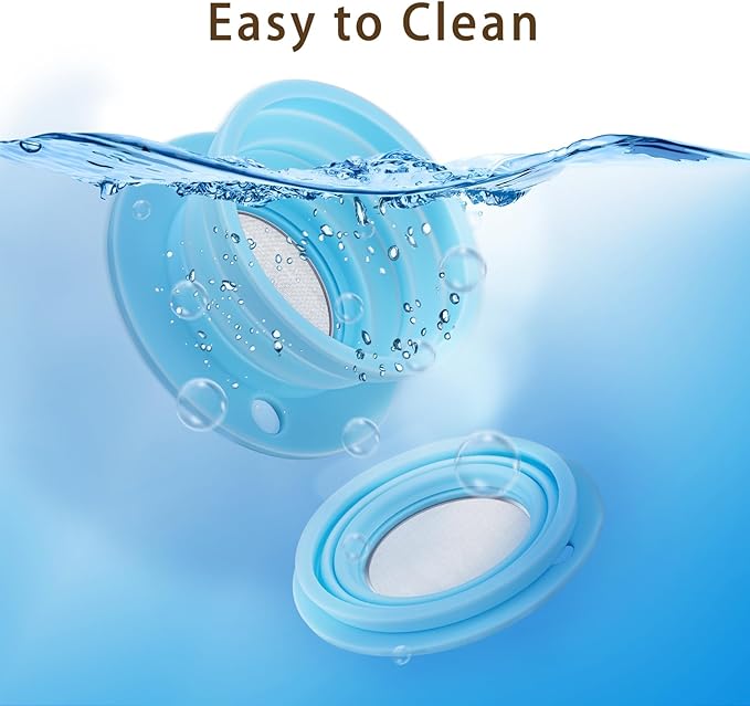 3-Packs Paperless Travel Pour Over Coffee Maker, Collapsible Travel Pour Over Coffee Dripper, Camping Coffee Maker with Reusable Filter