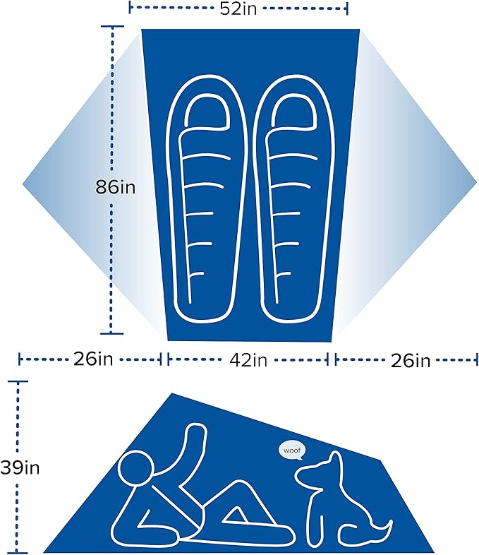 Big Agnes Tiger Wall UL Ultralight Tent with UV-Resistant Solution Dyed Fabric