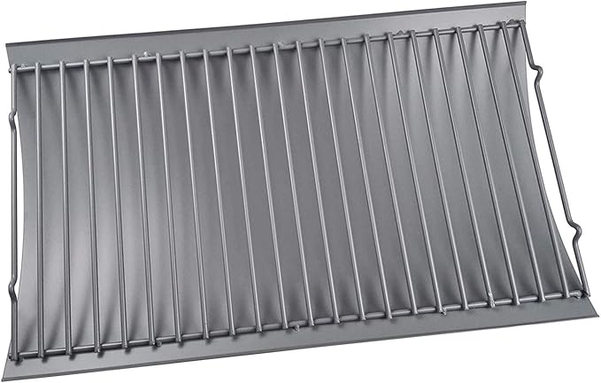 DcYourHome 27 inch Ash Pan for Chargriller 1224, 1324, 1321, 1329, 2121, 2222, 2727, 2828, 2929, E1224 200048 Charcoal Grill Tray, Charbroil 17302056 Ash Pan Replacement Parts Char Griller Fire Grate