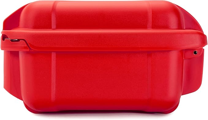 NANUK 915 Waterproof First Aid Box Empty – Durable, Medical First Aid Organizer Case, IP67-Rated, Dustproof, Impact-Resistant, and Floats (7.4" x 4.9" x 3.1") – Red