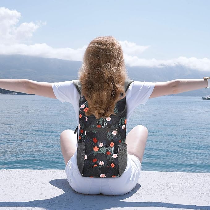 G4Free Lightweight Packable Hiking Backpack for Men Women Small Hiking Daypacks Foldable Shoulder Pack Casual Outdoor Bag