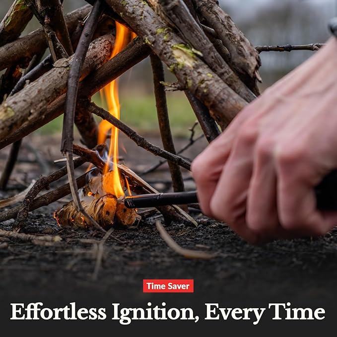 Fire Starter 100 pcs - Natural Fire Starters for Indoor & Outdoor, Firestarter for Wood Stove, Fireplace Campfires, Chimney, Grill, Pit, BBQ