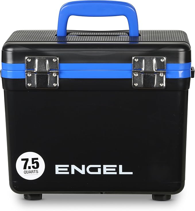 Engel UC7 7.5qt Leak-Proof, Air Tight, Drybox Cooler and Small Hard Shell Lunchbox for Men and Women