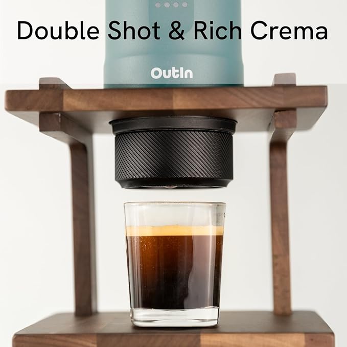 OutIn Nano Espresso Accessories Kit, Basket Plus, double shot