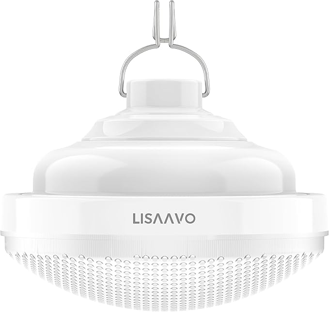 Rechargeable Camping Light 5200mAh Camping Lights and Lanterns Rechar Tent Light Night Market Lights for Tent,White